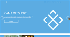 Desktop Screenshot of gamaoffshore.com