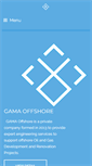 Mobile Screenshot of gamaoffshore.com